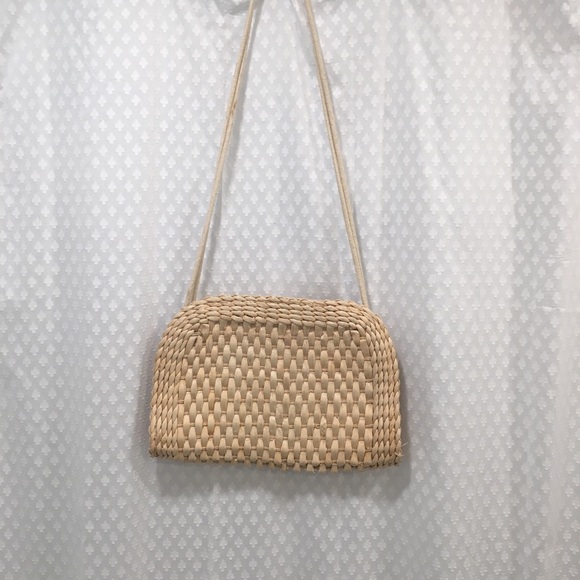 VINTAGE • MISTER ERNEST straw purse - Picture 3 of 7